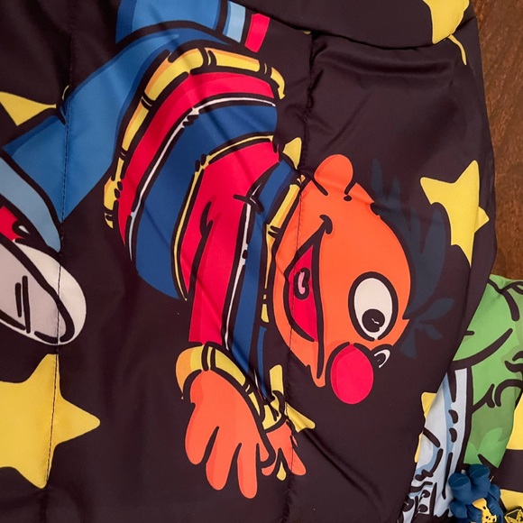 NWT xl sesame street dekryptic puffer jacket coat elmo bert cookie monster grove - Picture 7 of 10
